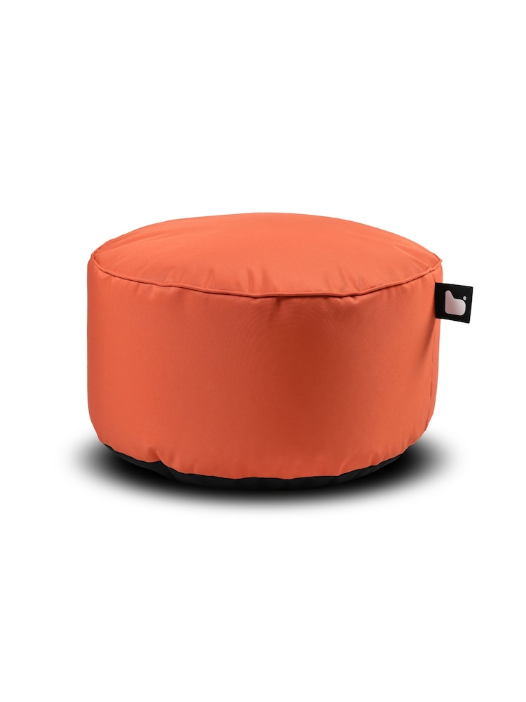 Extreme Lounging Orange B Poufe Outdoor Garden Bean Bag - Image 1 of 1 Extreme Lounging Orange B Poufe Outdoor Garden Bean Bag - Image 1 of 1
