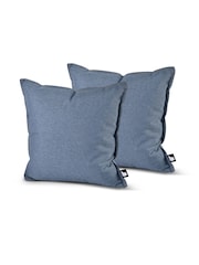 Extreme Lounging Light Denim B Cushion Outdoor Garden Twin Pack - Image 1 of 2