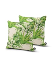 Extreme Lounging Multi B Cushion Outdoor Garden Palm Twin Pack - Image 1 of 2