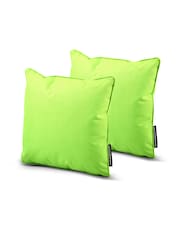 Extreme Lounging Lime B Cushion Outdoor Garden Twin Pack - Image 1 of 2
