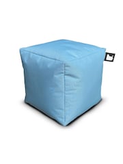 Extreme Lounging Sea Blue B Box Outdoor Garden Cube Bean Bag - Image 1 of 1