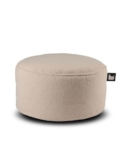 Extreme Lounging Ivory B Pouffe Teddy Indoor Bean Bag - Image 1 of 1