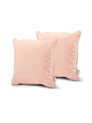 Extreme Lounging Pastel Orange B Cushion Outdoor Garden Twin Pack - Image 1 of 2