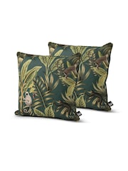 Extreme Lounging Multi B Cushion Outdoor Garden Monkey Twin Pack - Image 1 of 2