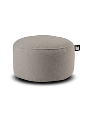 Extreme Lounging Soft Grey B Pouffe Teddy Indoor Bean Bag - Image 1 of 1
