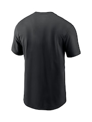 Fanatics NFL Miami Dolphins Local Essential 100% Cotton Black T-Shirt - Image 3 of 3