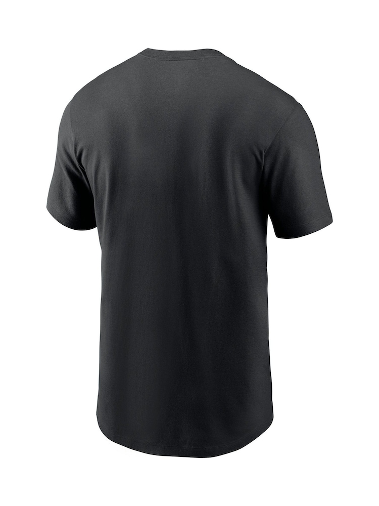 Fanatics NFL Miami Dolphins Local Essential 100% Cotton Black T-Shirt - Image 3 of 3