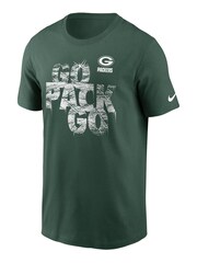 Fanatics Green NFL Bay Packers Local Essential 100% Cotton T-Shirt - Image 2 of 3