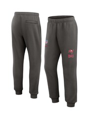 Fanatics Grey NFL Tampa Bay Buccaneers Sideline Club Fleece Joggers - Image 1 of 3