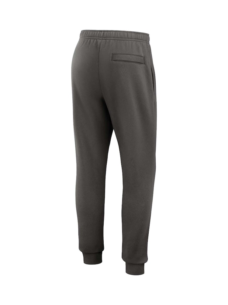 Fanatics Grey NFL Tampa Bay Buccaneers Sideline Club Fleece Joggers - Image 3 of 3