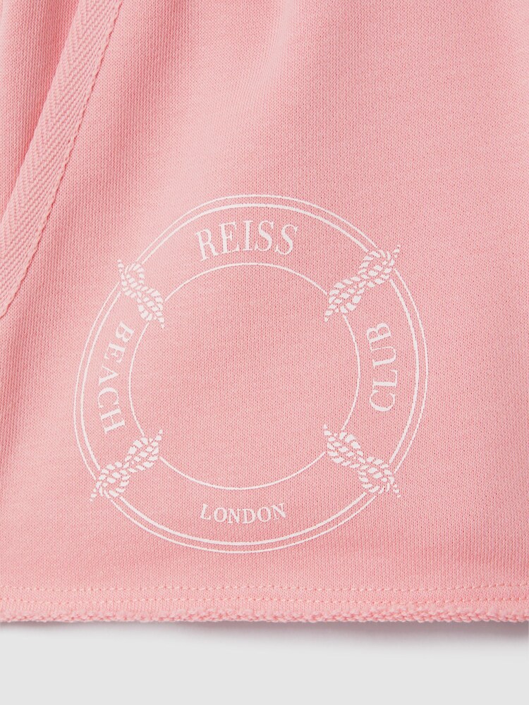 طقم شورتات وتي شيرت Leah بحافة رقبة مستديرة من Reiss - صورة 5 من 5 طقم شورتات وتي شيرت Leah بحافة رقبة مستديرة من Reiss - صورة 5 من 5