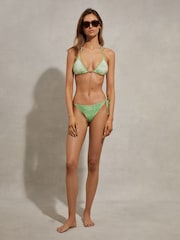 Reiss Thia bikinibroekje met palmboomprint - Image 1 of 6