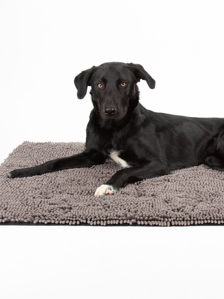 Scruffs Grey Dog Noodle Dry Mat - Image 1 of 5