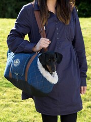 Scruffs Blue Wilton Dog Carrier - Image 1 of 5