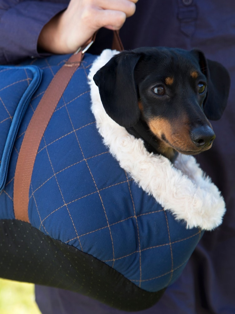 Scruffs Blue Wilton Dog Carrier - Image 2 of 5