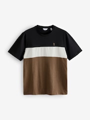 Black Tan Bubble Block T-Shirt - Image 6 of 8