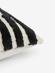 Jasper Conran London Black/White Papercut Tufted Cushion - Image 5 of 5