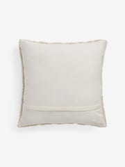 Jasper Conran London White Papercut Tufted Cushion - Image 4 of 5