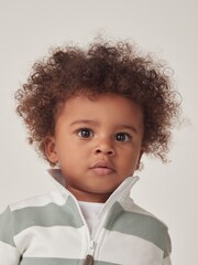 The White Company Green Cotton Rugby Shirt & Cord Trouser Set - Image 7 of 10