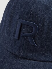 Reiss Blue Nancy Denim Baseball Cap - Image 4 of 5