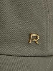 Reiss Khaki Florence Cotton Twill Baseball Cap - Image 4 of 4