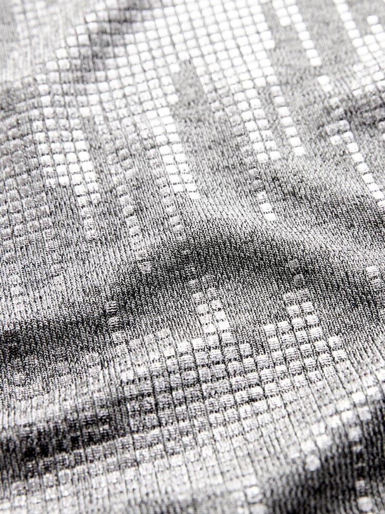Silver Metalic Scoop Vest - Image 6 of 6