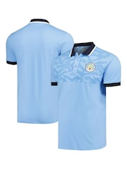 Fanatics Blue Manchester City 1992 Archive Polo Shirt - Image 1 of 3