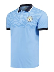 Fanatics Blue Manchester City 1992 Archive Polo Shirt - Image 2 of 3