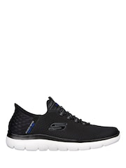 Negro - Zapatillas sin cordones Summits de Skechers para hombre - Imagen 1 de 5