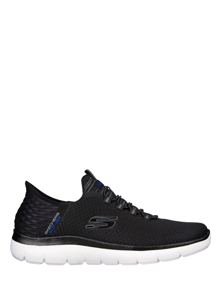 Negro - Zapatillas sin cordones Summits de Skechers para hombre - Imagen 1 de 5