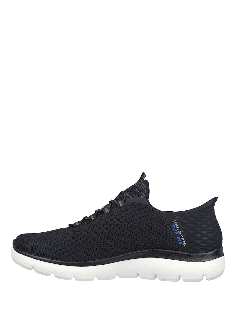Negro - Zapatillas sin cordones Summits de Skechers para hombre - Imagen 2 de 5 Negro - Zapatillas sin cordones Summits de Skechers para hombre - Imagen 2 de 5