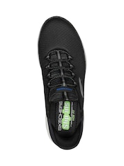 Negro - Zapatillas sin cordones Summits de Skechers para hombre - Imagen 4 de 5