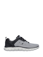 Skechers Grey Mens Track Broader Trainers - Image 1 of 5