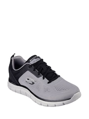 Skechers Grey Mens Track Broader Trainers - Image 3 of 5