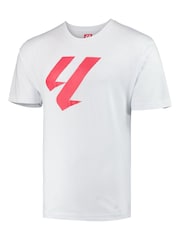 Fanatics Unisex 100% Cotton LALIGA Slogan White T-Shirt - Image 2 of 3
