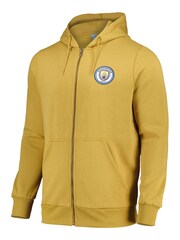 Fanatics Yellow Manchester City Zip Up Hoodie - Image 2 of 3