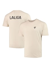 Fanatics Unisex 100% Cotton LALIGA Slogan White T-Shirt - Image 1 of 3