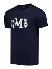 Fanatics Blue 100% Cotton Real Madrid Graphic T-Shirt - Image 2 of 3
