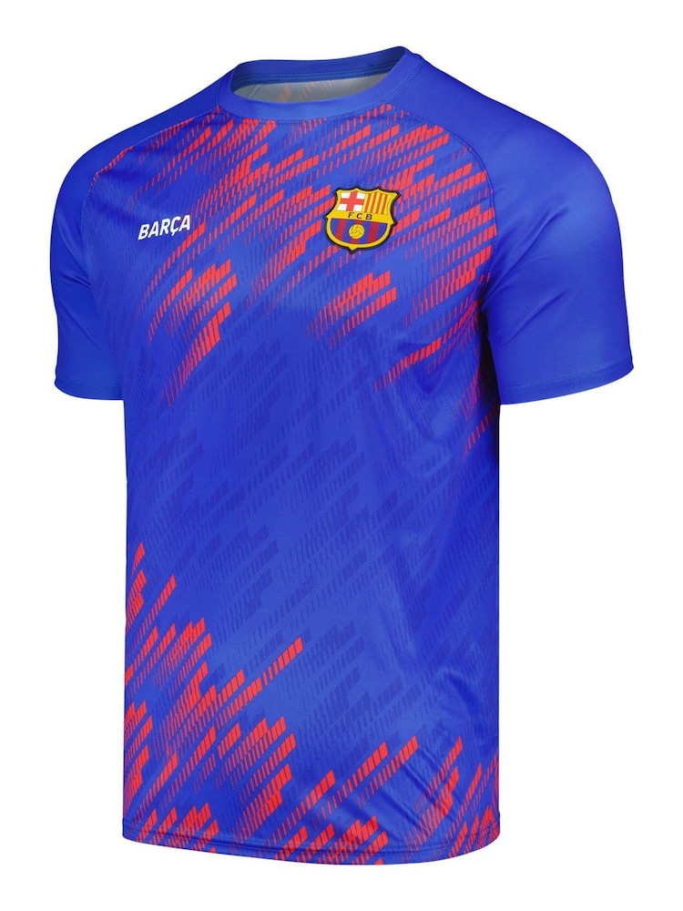 Fanatics Blue Barcelona Training T-Shirt - Image 2 of 3