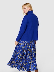 Closet London Blue Roll Neck Jumper - Image 4 of 4