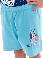 Character Blue Short 100% Cotton Pyjamas - Image 9 of 9