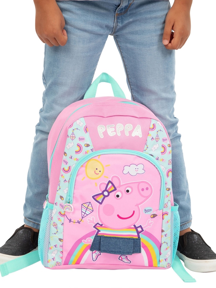 Character Pink Peppa Pig Backpack - Image 4 of 9