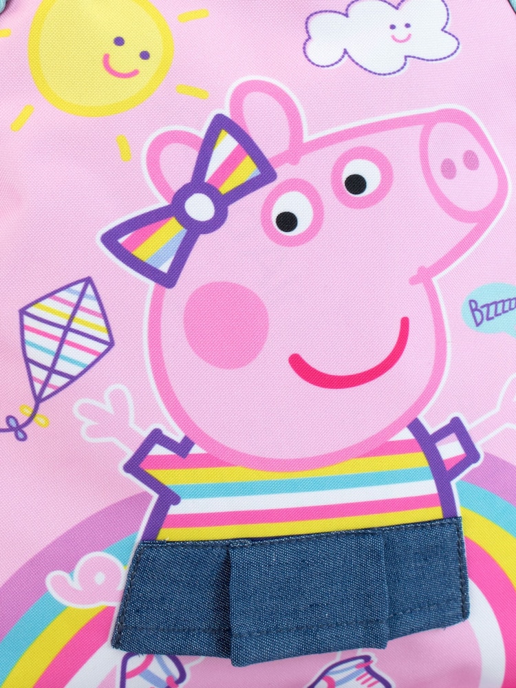 Character Pink Peppa Pig Backpack - Image 9 of 9