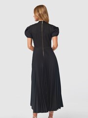 Closet London Black Pleated Dress - Image 2 of 2
