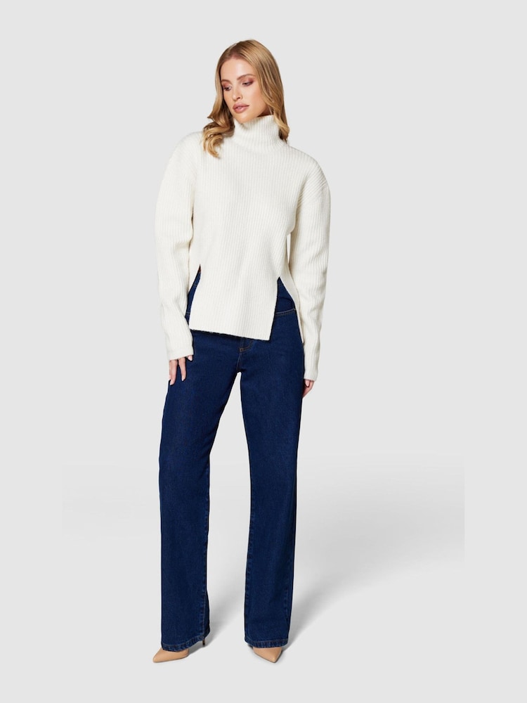 Closet London Natural Roll Neck Jumper - Image 2 of 4