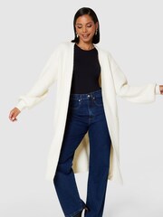 Closet London Natural Long Cardigan - Image 3 of 4