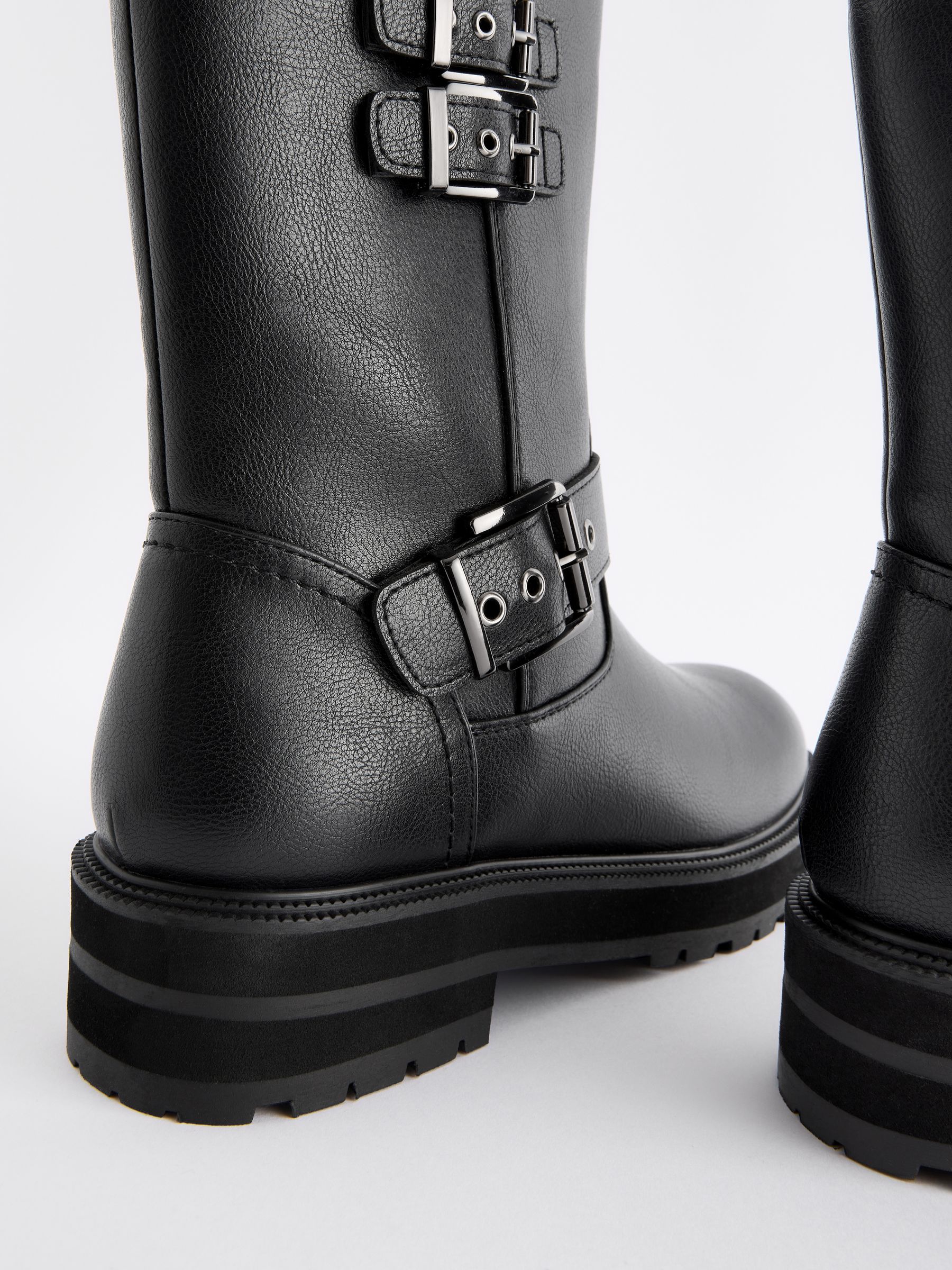 Buy Black Standard/Wide Fit Forever Comfort® Buckle Biker