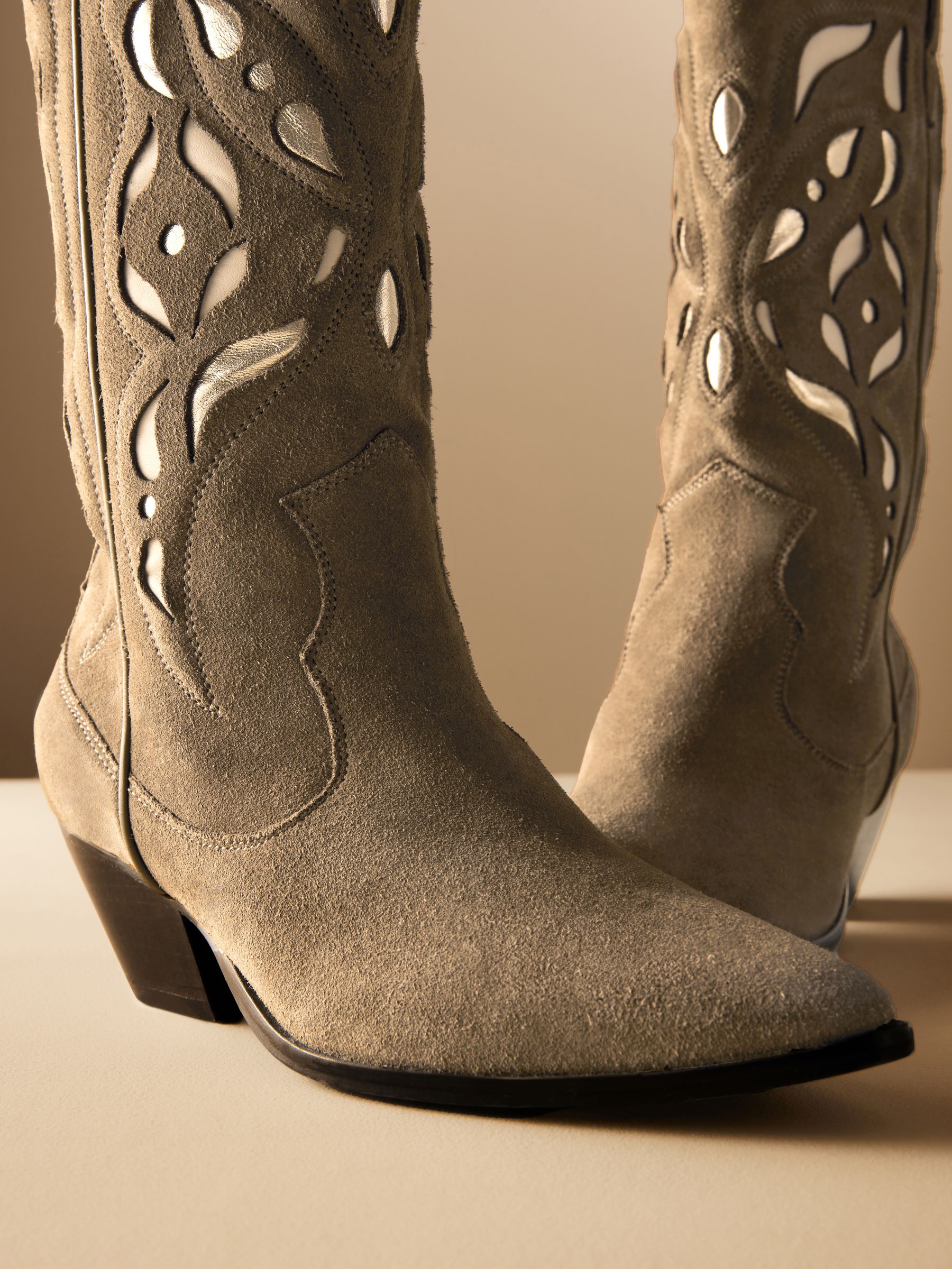 Premium cowboy boots top