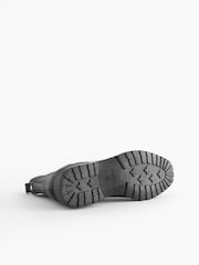Black Extra Wide Fit Forever Comfort® Leather Chelsea Ankle Boots - Image 5 of 6