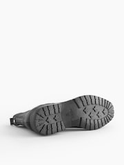 Black Extra Wide Fit Forever Comfort® Leather Chelsea Ankle Boots - Image 6 of 6